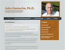 Tablet Screenshot of jgamache.net